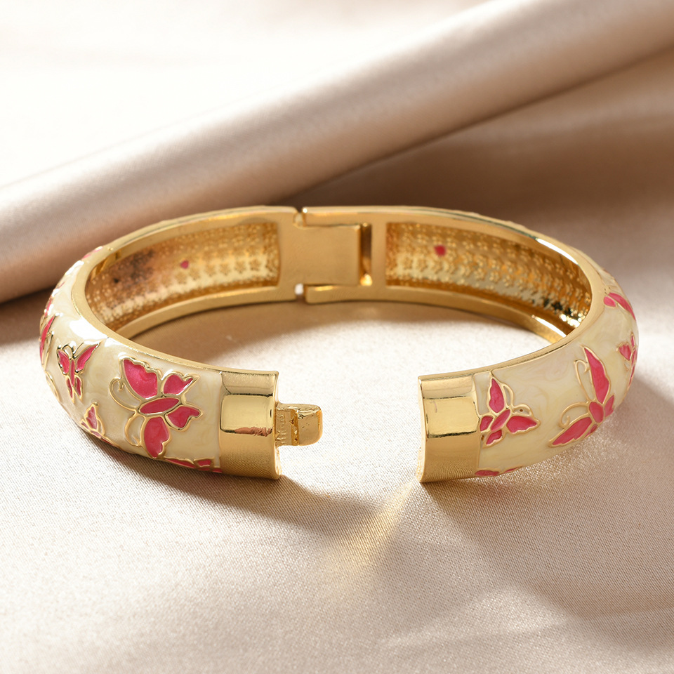 Rétro Papillon Alliage Bangles De Gros display picture 6