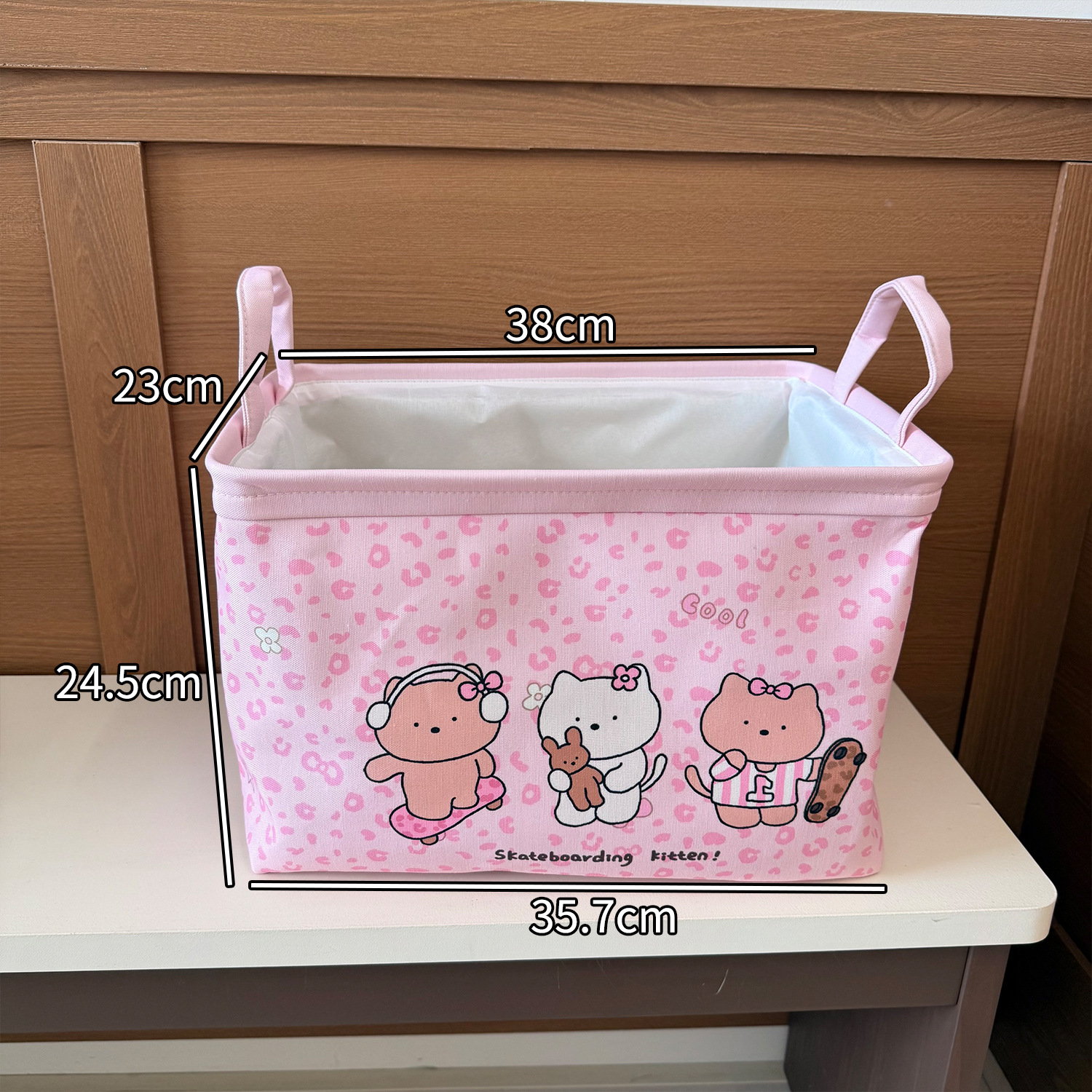 Cesta de ropa sucia para gatos plegable decoración de baño almacenamiento de ropa juguetes dormitorio lavandería cesta de ropa sucia