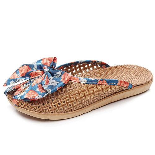 New Bamboo Slippers for Home - Unisex Summer Couple Home Decor Breathable Indoor Bamboo Wood Flooring Cooling Slippers for Wholesale