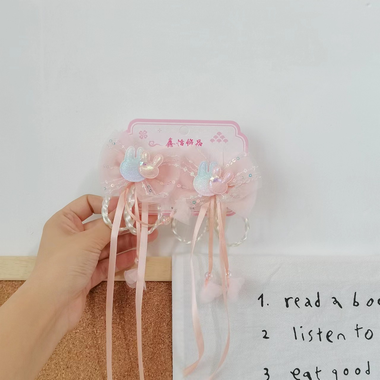 Nuevos niños Hanfu clip para el cabello estilo chino para el cabello de la niña clip de estilo antiguo princesa arco flotante clip para el cabello