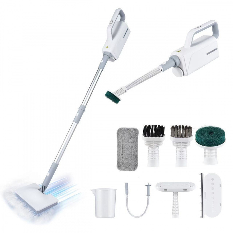 Cross-Border Handheld Steam Mop, Electric Household High-Temperature Steam Cleaner, Handheld Multi-Functional Floor Cleaner Cross-Border Handheld Steam Mop, Electric Household High-Temperature Steam Cleaner, Handheld Multi-Functional Floor Cleaner