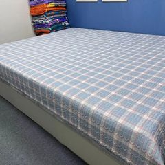 床盖农村土炕盖榻榻米四季通用新款三层夹棉大炕可机洗防滑A类炕