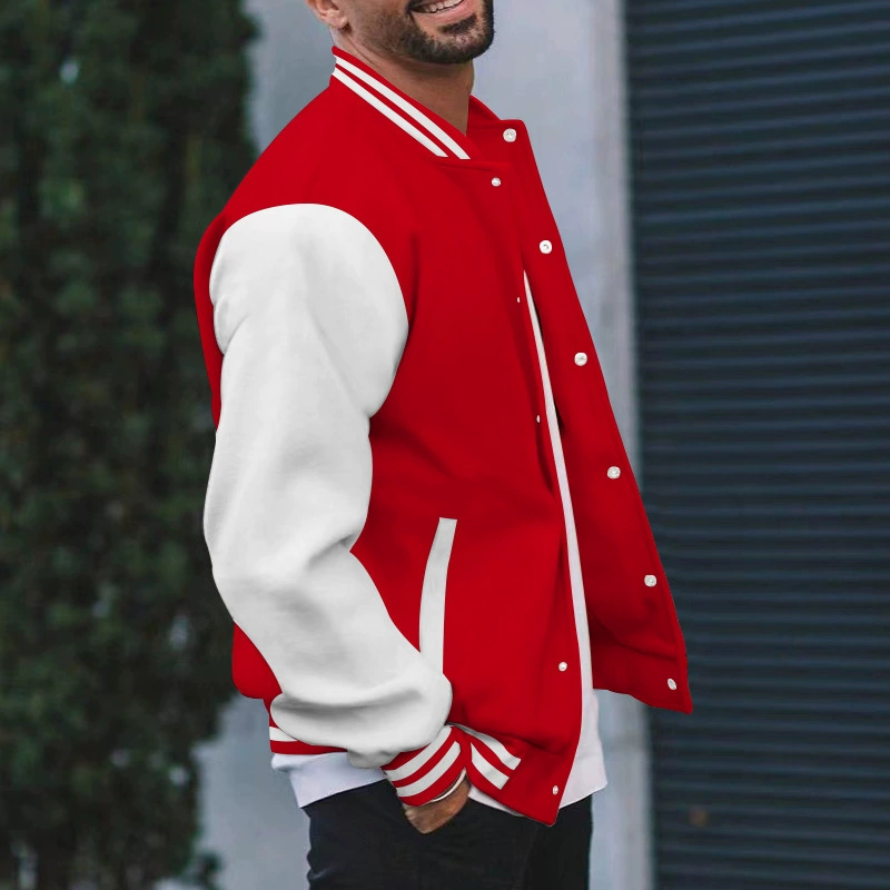 Оверсайз бейсбольная куртка унисекс, подростковая, осень, стиль varsity, S–XXXL, с печатью логотипа