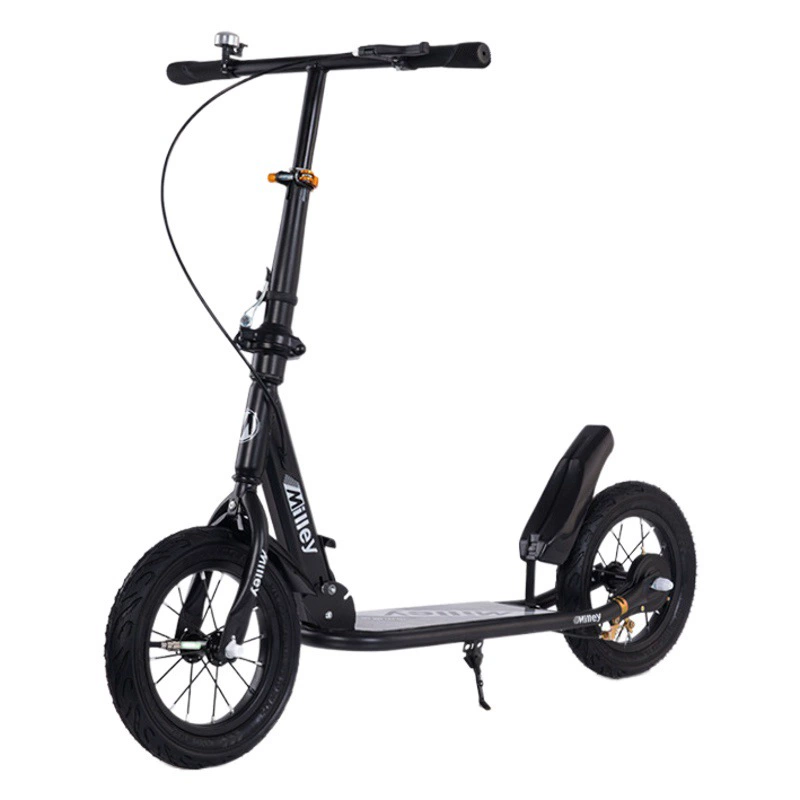 Детские, подростковые, самокаты для взрослых, детские складные двухколесные самокаты для мальчиков и девочек с тормозами, неэлектрические.