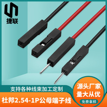 1��P�Ű�2.54���Ӿ������2.54mm�g�๫ĸ���Ӿ�1007 24AWG�yԇ��