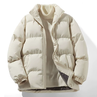 立领棉袄保暖百搭秋冬季棉服男款帅气百搭时尚冬装加厚棉衣外套男