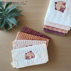 新款水豚卡皮巴拉珊瑚絨毛巾大浴巾子母套裝柔軟吸水速幹家用可愛