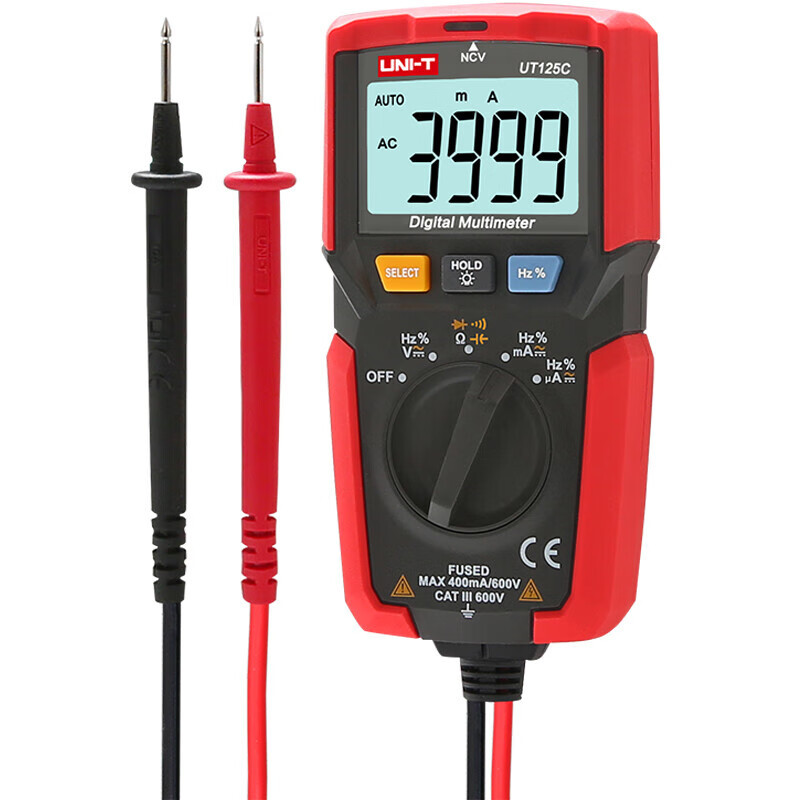 UNI-T UT125C Multimetro digital de bolsillo