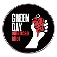 Green Day绿日乐队胸针美国朋克摇滚音乐节乐队别针合金徽章配饰