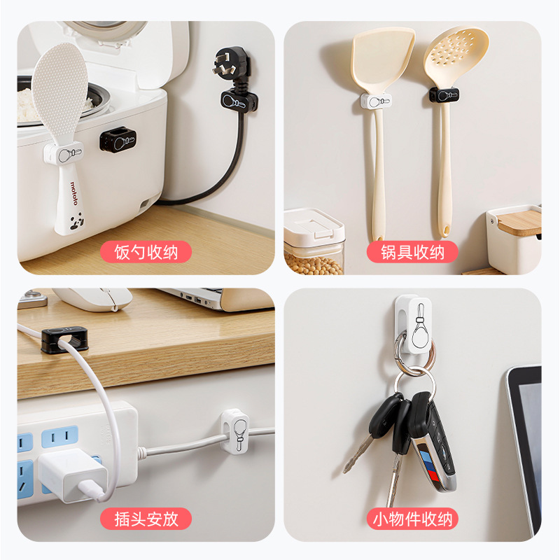 マグネットキャッチしゃもじ収納棚キッチン壁掛け無痕飯瓢箪物棚炊飯器スプーン棚シャベル掛け棚