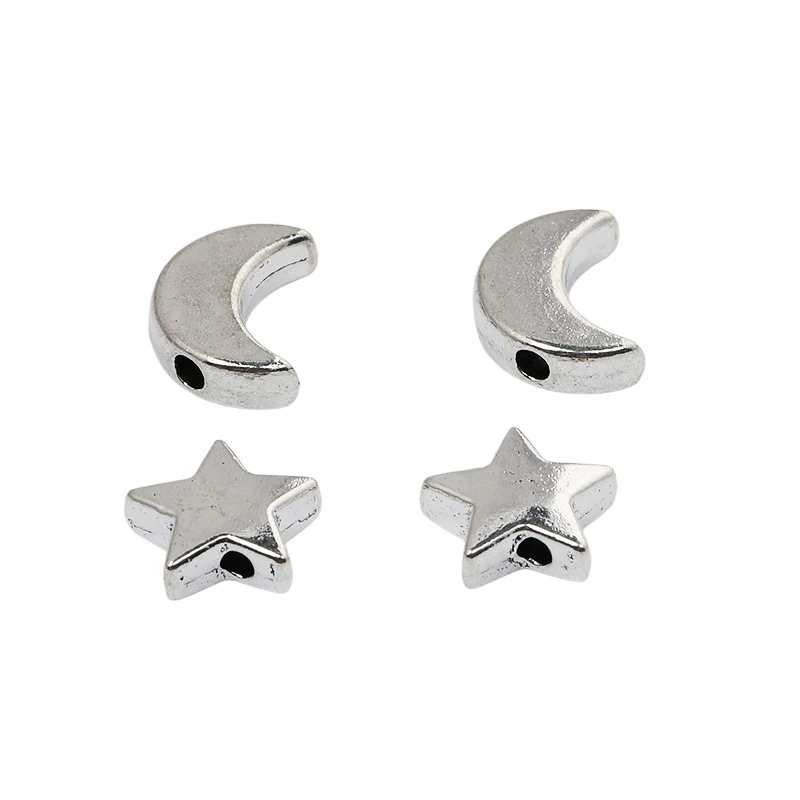 DIY ретро ювелирные аксессуары из цинкового сплава звезды луна модные подвески прямые продажи с фабрики A800688