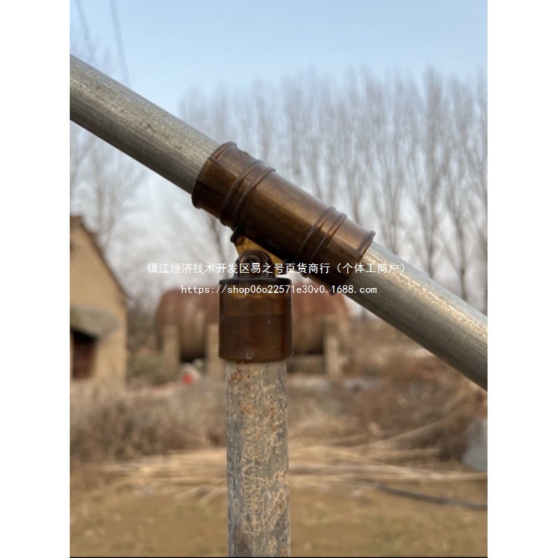 蔬菜温室大棚配件塑料pc加厚门头夹钢管夹卡扣钢管卡连接卡扣夹