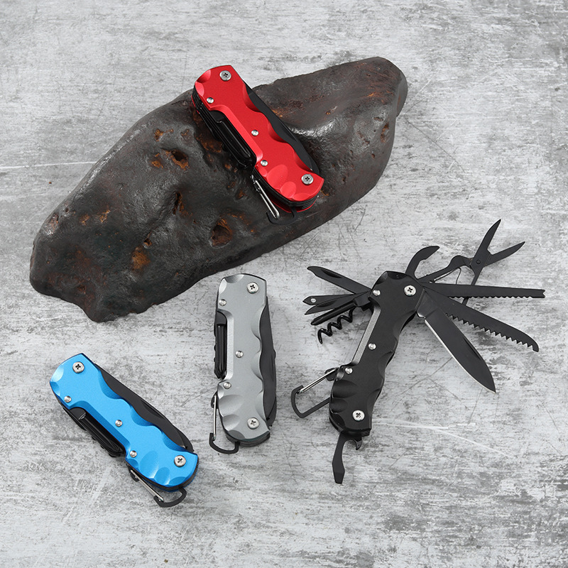 Edc Combination Outdoor Tool 12-Piece Swiss Knife Outdoor Knife Stainless Steel Multifunctional Camping Knife Lightweight and Portable Edc Combination Outdoor Tool 12-Piece Swiss Knife Outdoor Knife Stainless Steel Multifunctional Camping Knife Lightweight and Portable