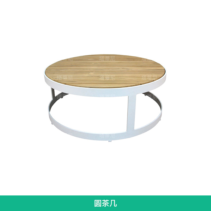 Sofá de exterior para patio, villa, B&B, hotel, muebles de madera maciza para terraza, jardín, resistente a la lluvia, protección solar, anticorrosión, madera de teca