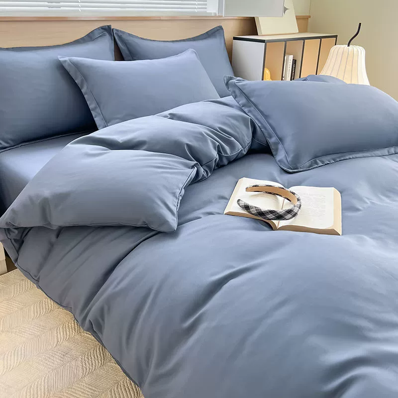 南极人 Duvet cover, set, sheet, children's pillowcase for elementary school students, 4 piece set, bedding