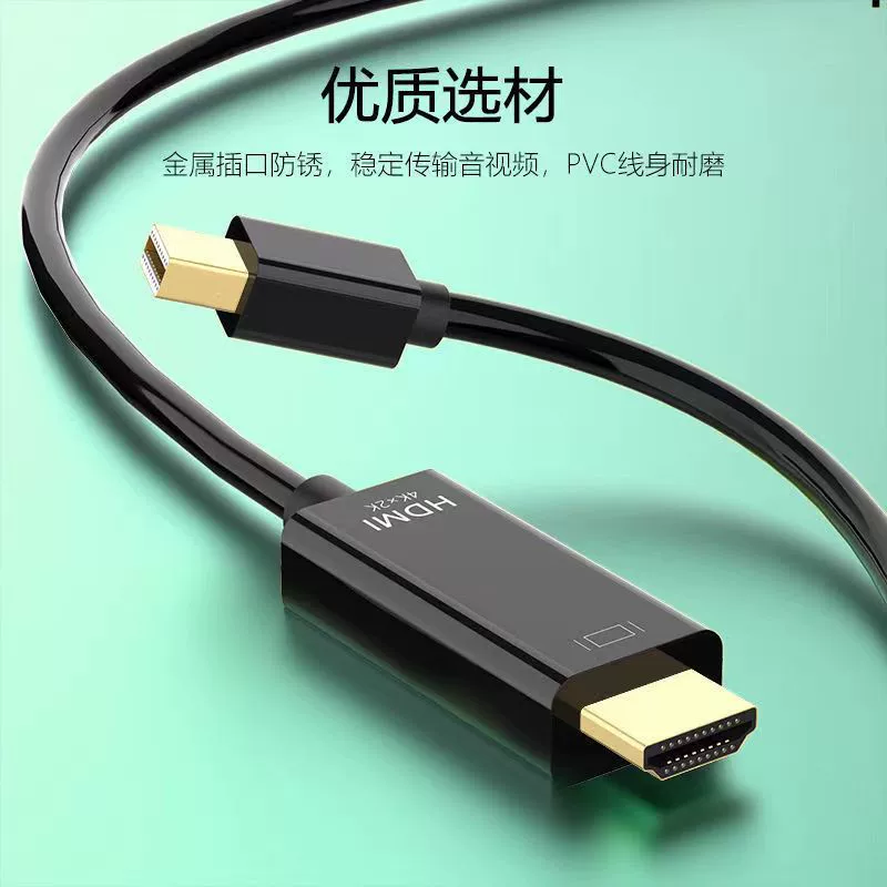 Переходная кабельная плата Mini DP на HDMI 4K высокое разрешение компьютерный дисплей проектирующая карта металлический интерфейс передача стабильна