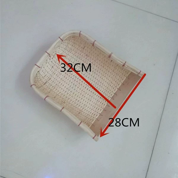 Совок ручной работы, ива, бамбук, ротанг, один грязный совок