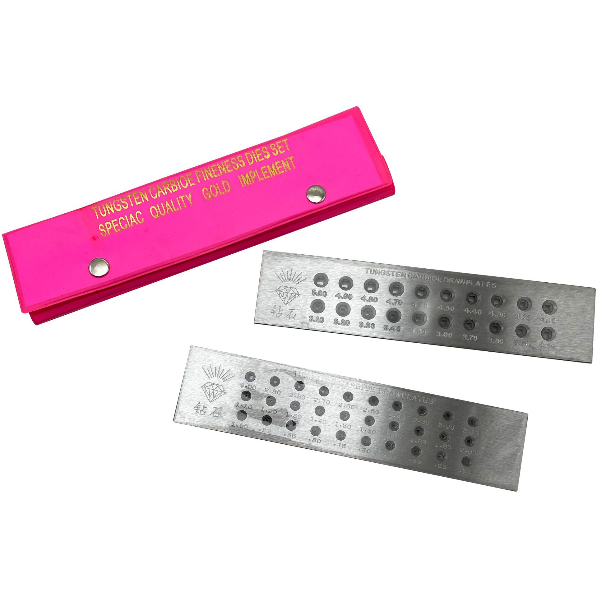 正方形拉丝板拉线板金银铜饰品拔丝板拔线板钻石线板二排板三排板