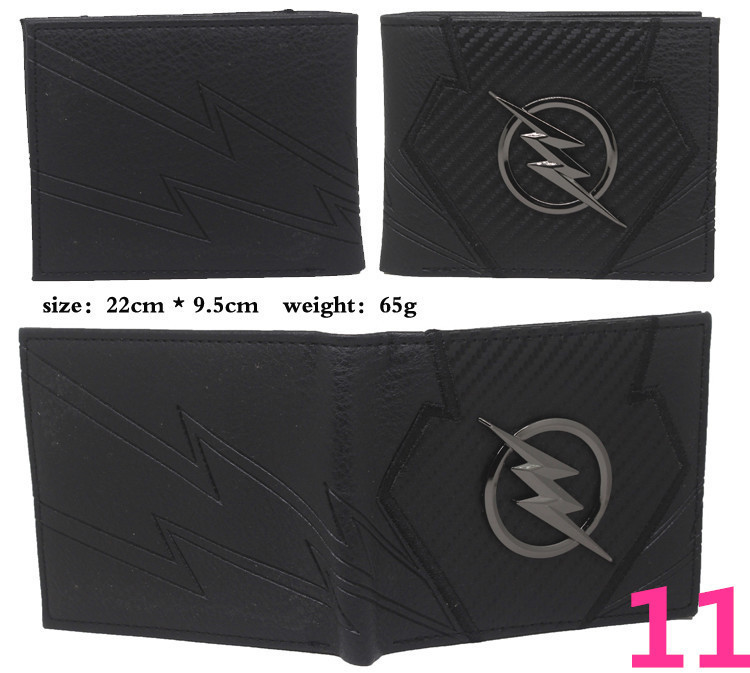 Estudiante de los hombres y las mujeres corto de metal monedero titular de la tarjeta