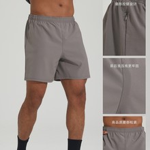 跨境gym美式短裤男士夏季外穿修身弹力速干篮球五分锻炼跑步运动