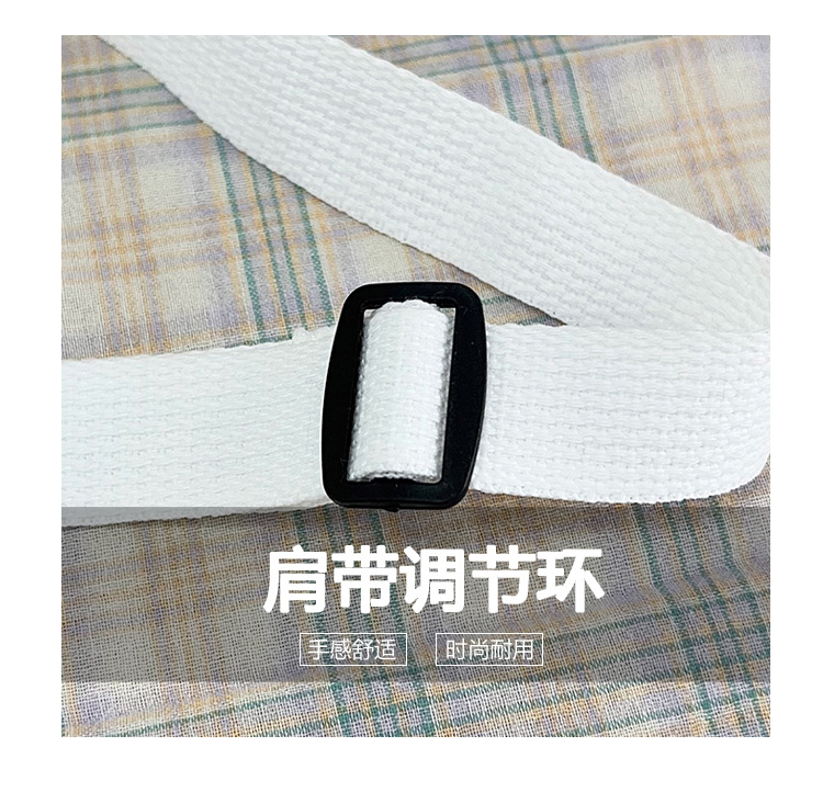 Fashionable letter canvas small bag for women, 2024 new style casual and stylish crossbody phone bag for going out, wholesale undefined