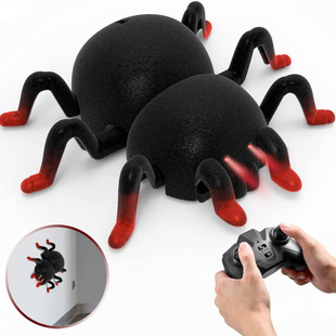 Cross-border Amazon popular party props stunt Halloween spider trick remote control toy gift factory wholesale