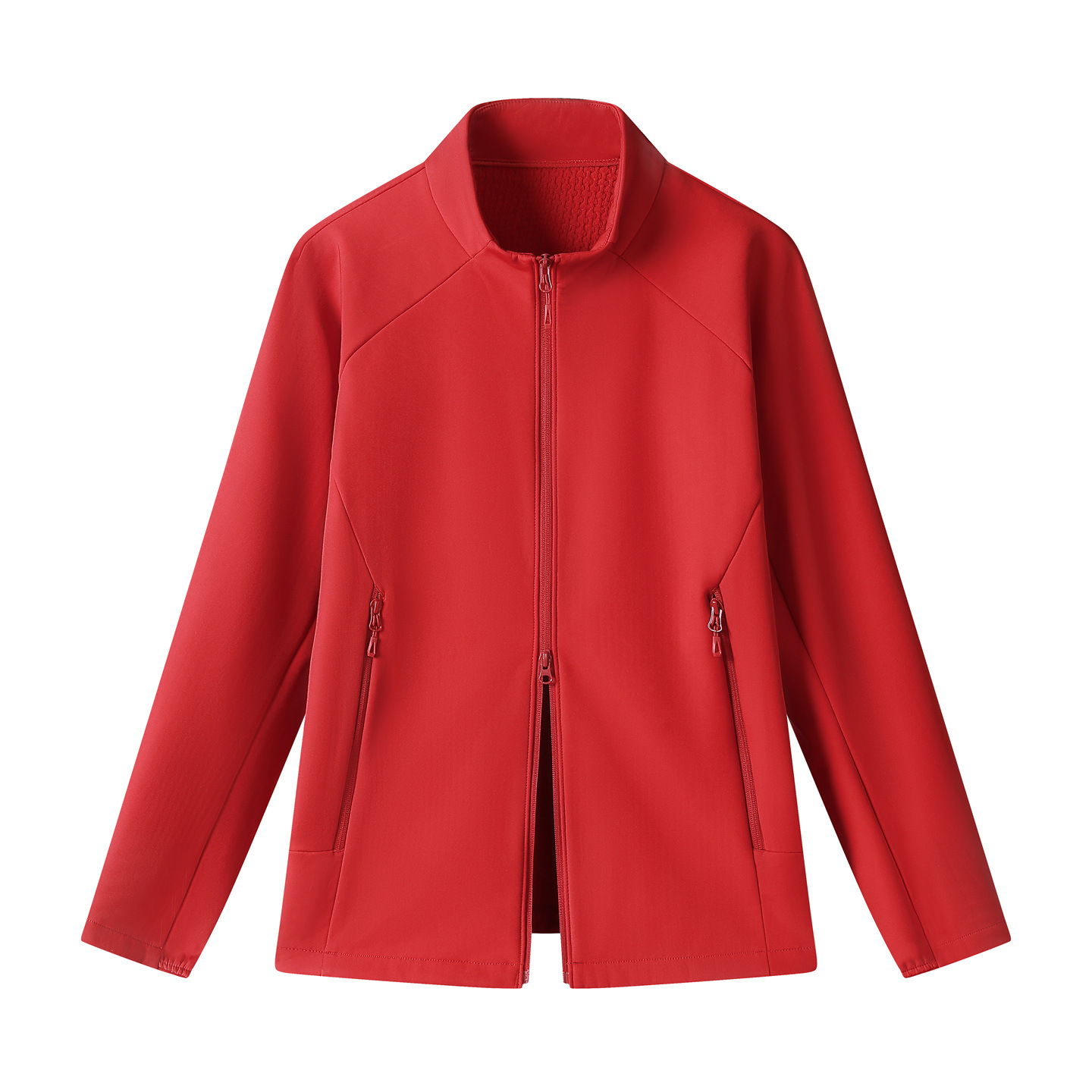 High-quality jacket and windbreaker for men and women, stand-up collar, windproof, breathable, suitable for outdoor hiking and commuting, supports corporate customization