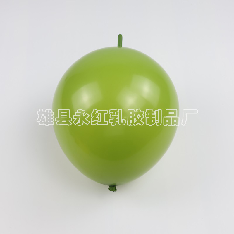 Balón de cola de 6 pulgadas / 10 pulgadas, mercado nocturno, decoración, diseño, conexión de globo, forma de dragón, globo de macarón