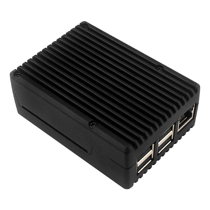 Корпус из алюминиевого сплава типа Raspberry Pi 3 - поколение B+ для Raspberry Pi 3B/3B+ охлаждающая защита корпус коробка