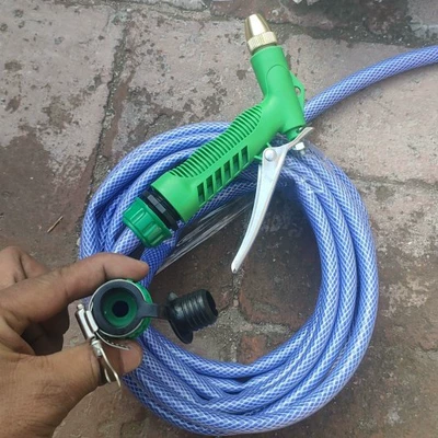 Yüksək Təzyiqli Avtomobil Yuma, Bağçılıq, Çiçək Təmizləmə Su Tapançası Dəsti