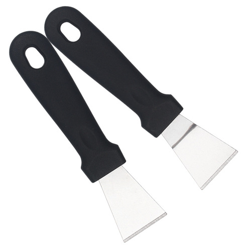 Wok Scraper, Cleaning Scraper, Stainless Steel Ice Scraper, Refrigerator Defrost Scraper, Kitchen Range Hood Turbine Scraper, Cleaning Tool