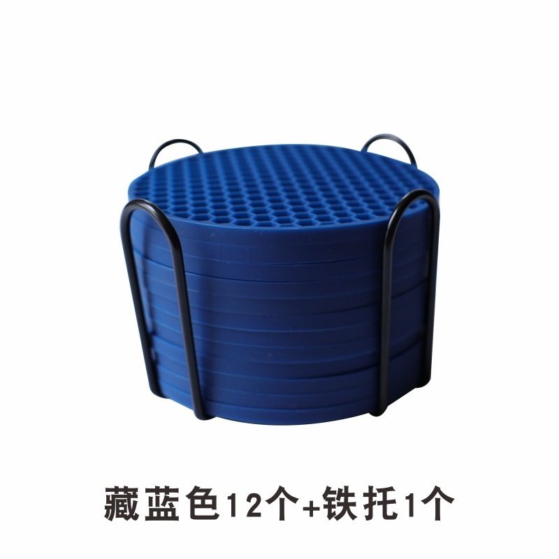 硅胶杯垫蜂窝食品级防滑餐垫耐高温防水隔热垫厂家批发|undefined