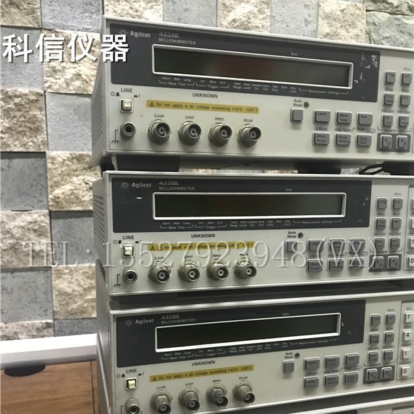 供应Agilent4338B电阻测试仪出售安捷伦4338B表面电阻测试仪