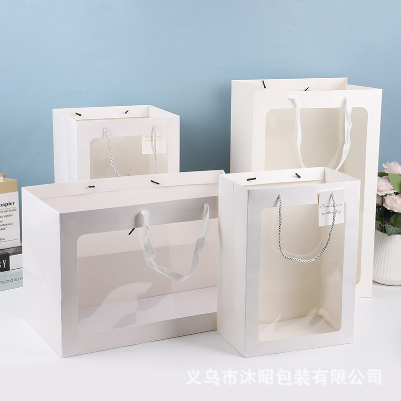 흰색, 230g, 길이, 너비 및 높이 14*8*18 태그 3가닥 로프