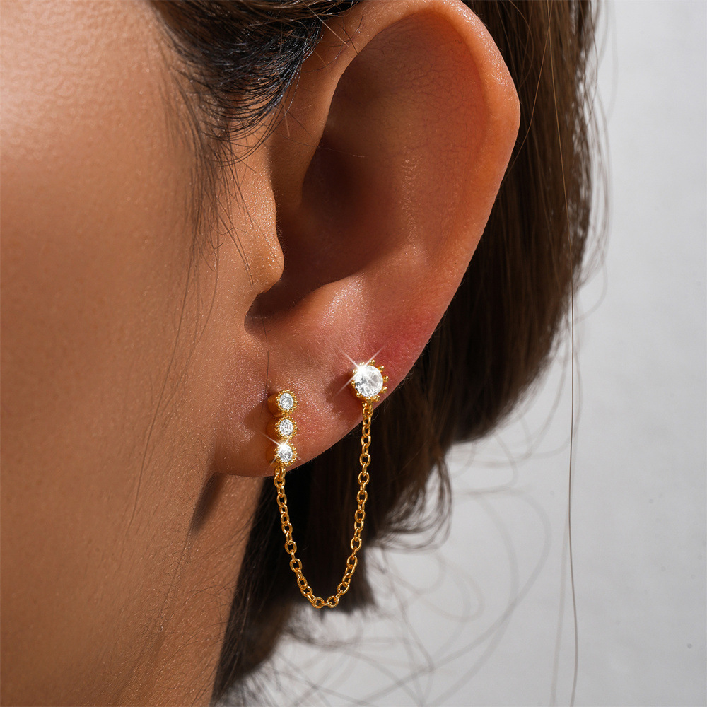 1g Weight 925 Sterling Silver Ear Needle Material Drop Earrings Classification 1 Piece Quantity Party, Tea Party Occasion 925 Sterling Silver Material Geometric Pattern All Seasons Season Women's Gender Plating Design Elegant, Simple Style Style 1 Piece 925 Sterling Silver 925 Sterling Silver Earrings Geometric Drop Earrings 16