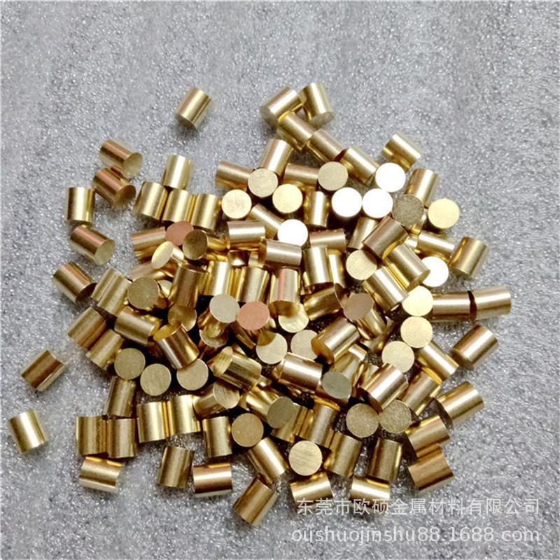 黄铜小棒0.8 1 2 3 4 5 6 7 8 9 10mm零切四方铜块圆柱销黄铜圆棒