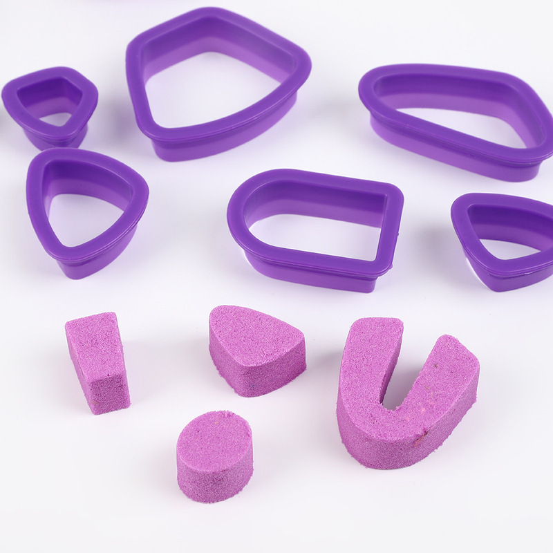 Children's space sand model accessories geometric series clay plasticine mold DIY decompression educational toy model