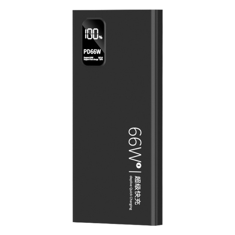 PD66w banco de energía de carga súper rápida 20000 mA gran capacidad 10000 carga rápida bidireccional QC Personalización de energía móvil