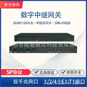 E1 Цифровой реле Gateway Hangzhou Sanhui SMG300-B1/2/4. Параллельная обработка 120 вызовов 30B+D Линии
