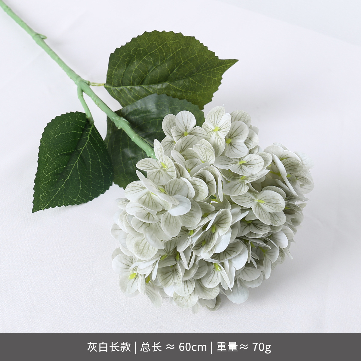 Sensación de la mano hortensias boda simulación flor rosa piruleta roja hortensias sala de bodas pared de flores hileras de flores flores flores falsas