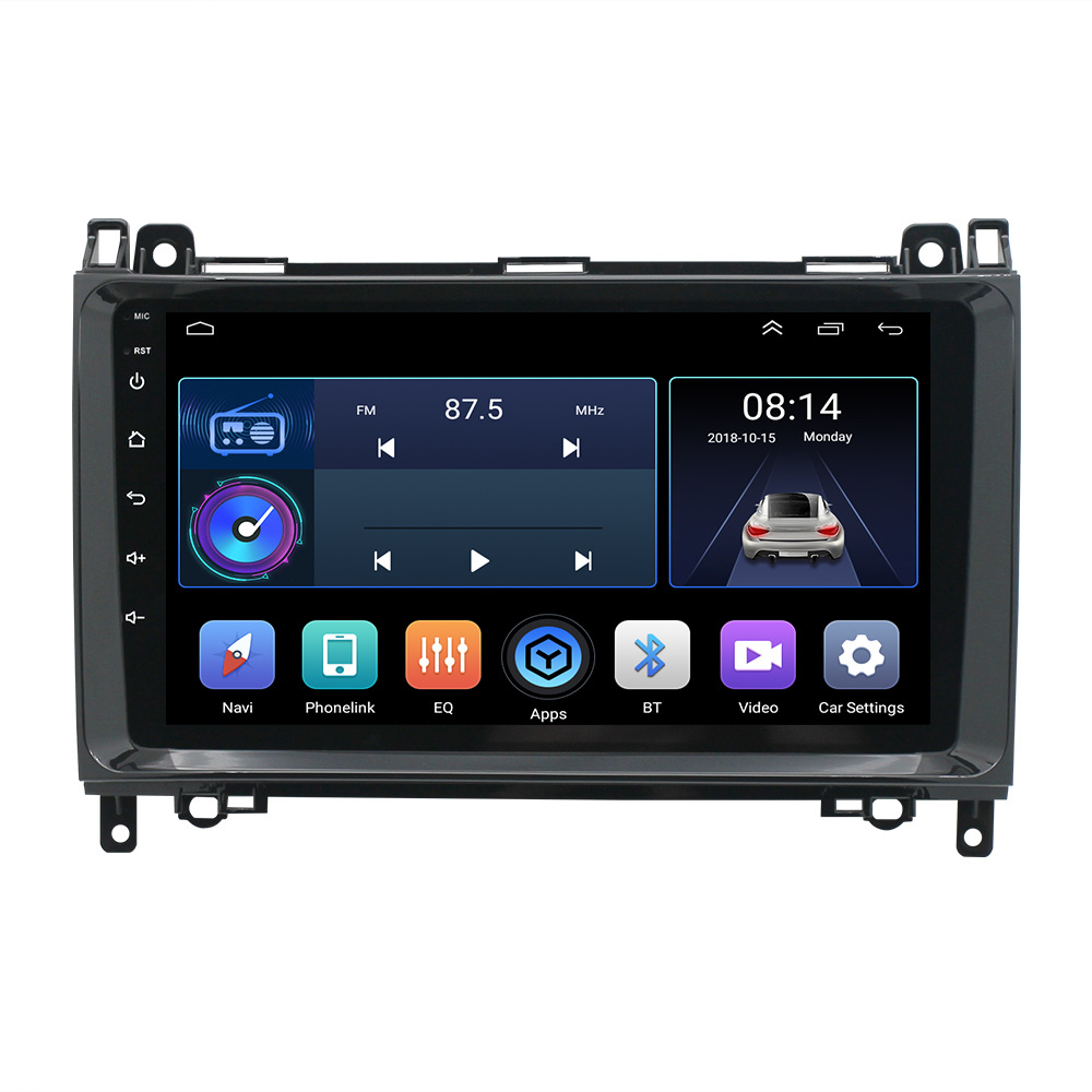 Aplicable a Mercedes-Benz Weiting Viano B200 Sprinter Vito Android Vehículo de navegación transfronteriza
