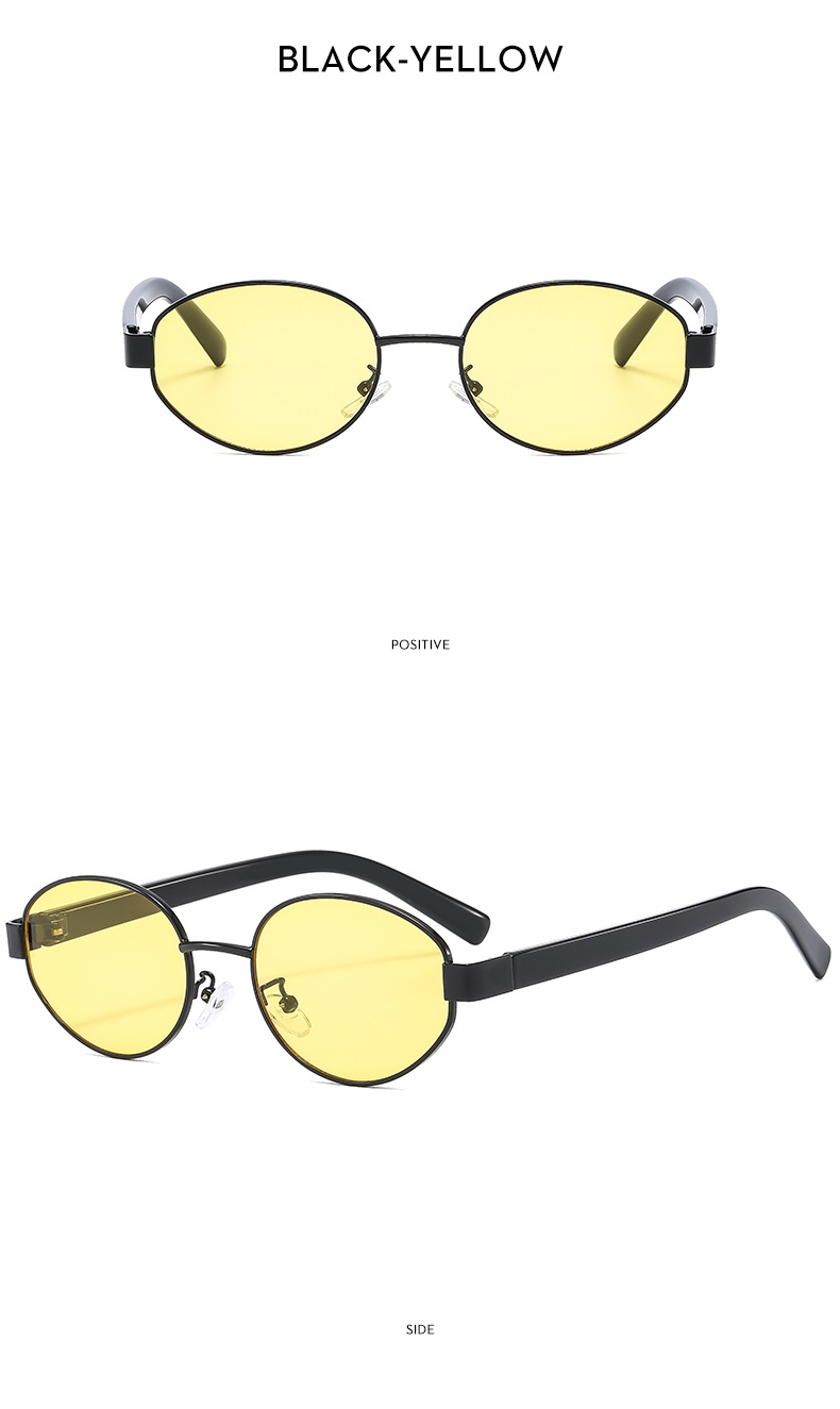 50g Weight Full Frame Glasses Structure Sunglasses Classification Ac, UV400 Protection Lens Material Oval Frame Glasses Style Travel, Fishing Occasion Solid Color Pattern All Seasons Season Women's Gender Casual Style Casual Solid Color Ac UV400 Protection Oval Frame Full Frame Women's Sunglasses 11