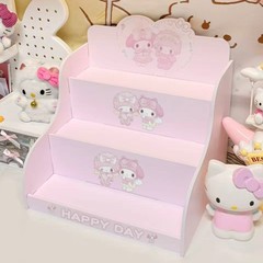 卡通可爱桌面收纳架少女心置物架整理架子高颜值宿舍展示整理架