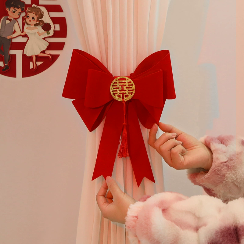 Раскладка штор для свадебной комнаты, гостиная нового дома, украшение свадебных ремней, набор украшений для мужских комнат, коллекция свадебных принадлежностей