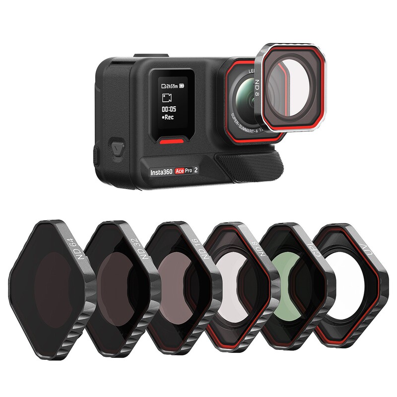 aMagisn阿迈Insta360 AcePro2镜头防水滤镜ND减光CPL偏振UV镜配件|undefined