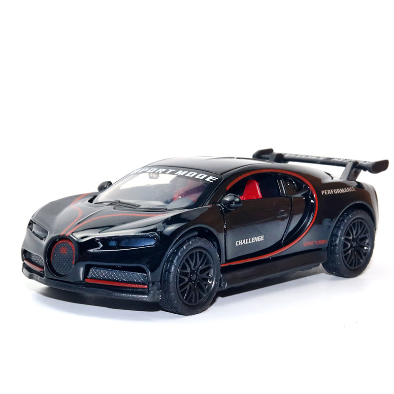 Return fuerza a granel aleación modelo de coche puerta abierta coche de juguete para niños niño decoración de pastel al por mayor