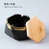 Factory wholesale Nordic ceramic hexagonal ashtray Creative Personality Fashion Home Office trendy ashtray