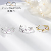 Cute one size ring, silver 925 sample, Korean style, simple and elegant design