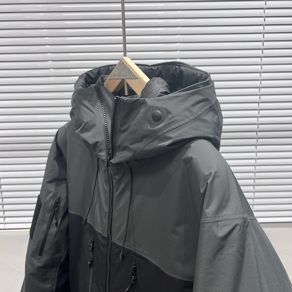 Men's Clothing 2024 Winter New Men's Hooded Thickened Warm Windproof Silk cotton Jacket_voghion.com