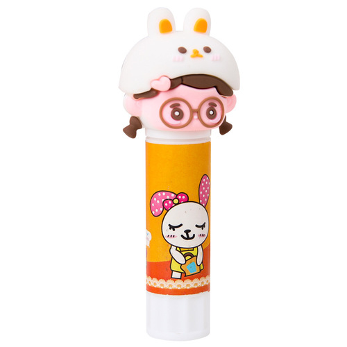 Creative cartoon children's learning stationery office supplies solid glue student art diy paste handmade glue stick